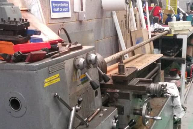 A worker got entangled in the lathe at Limberline Road, Hilsea, Portsmouth, leading to Saint Gobain being fined Â£200,000 at Portsmouth Magistrates' Court. Picture: Health and Safety Executive