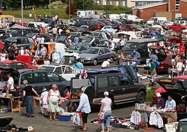There's a car boot sale on in Portsmouth on Sunday morning