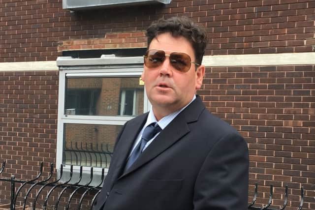 Glen Lett, 52, was handed a suspended jail term at Portsmouth Crown Court after making a threat to a cat
