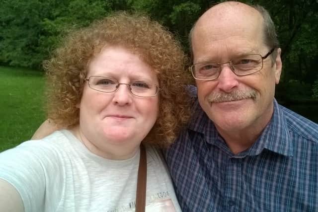 Julie Betterton-Trew and her husband Adrian Trew