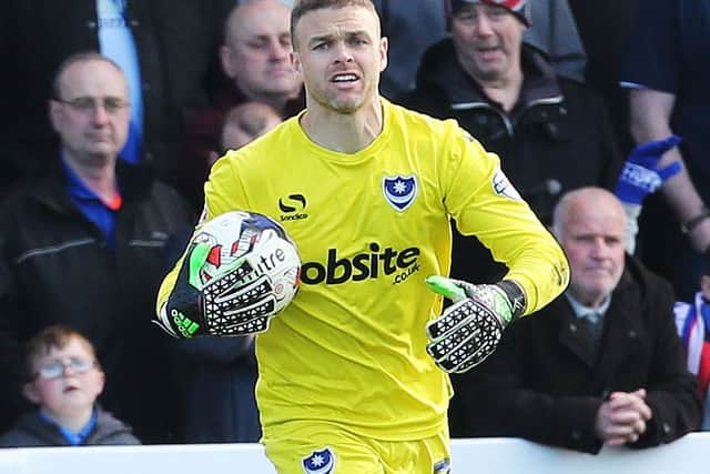Former Pompey keeper Brian Murphy Picture: Joe Pepler