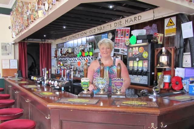 Deana Geary, landlady of the Junction Tavern in Gosport