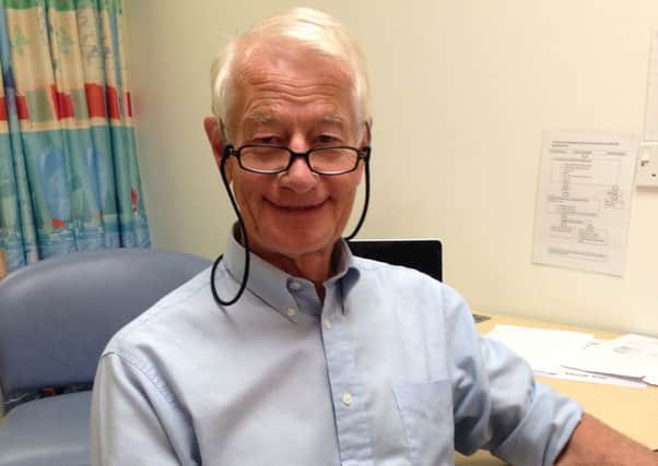 Michael Thompson, a locum consultant at Queen Alexandra Hospital, has celebrated 50 years of working for the NHS