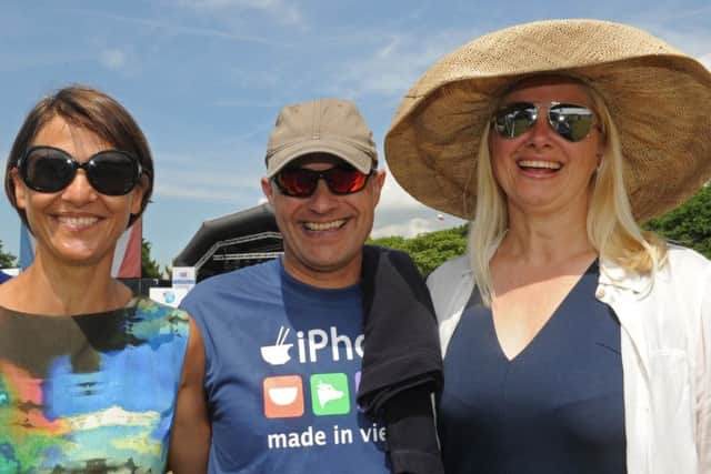 From left, Louise Taylor, Alan Sim and Catherine Dunford from ChichesterPicture Ian Hargreaves (160985-9)