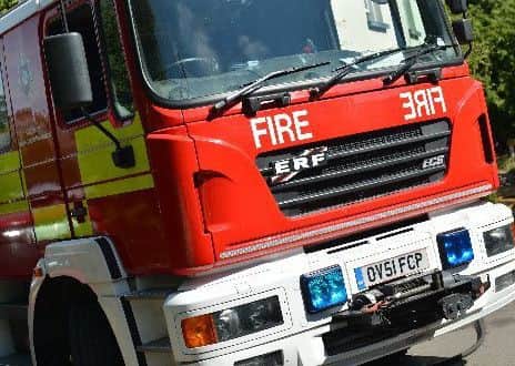 A fire has damaged the Pompey Stand Up fast-food joint at The Hard in Portsmouth