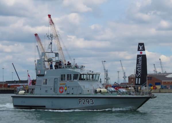 Patrol ship HMS Severn will be anchoring in the Solent on Saturday, commanded by Lieutenant Commander James Reynolds