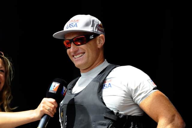 Jimmy Spithill, the captain of Team Oracle USA Picture: Malcolm Wells (160724-3609)