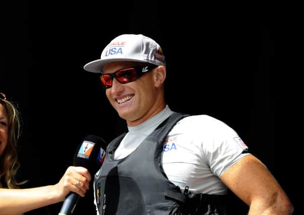 Jimmy Spithill, the captain of Team Oracle USA Picture: Malcolm Wells (160724-3609)