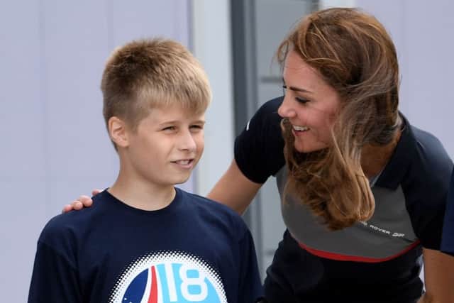 Zak Kay, 10, who designed the trophy this year Picture: Paul Jacobs (160270-58)