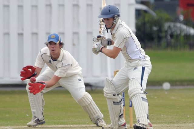 Rob Gibson hit a century for Havant