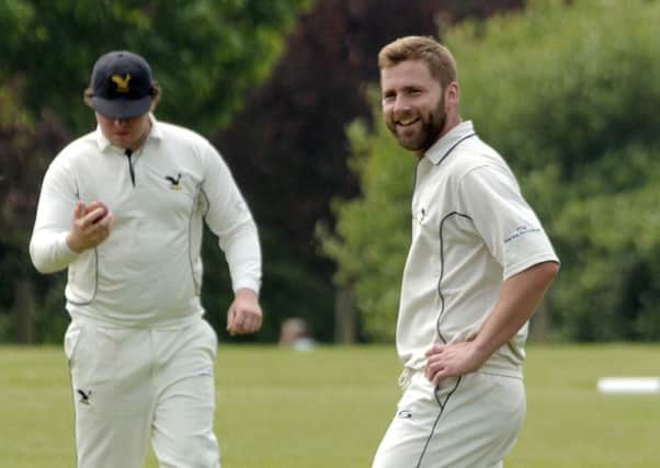 James Gurney, right, produced a key spell for Purbrook