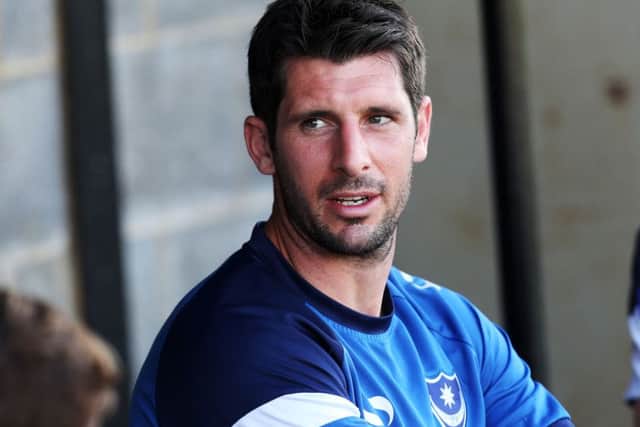 Pompey midfielder Danny Hollands Picture: Joe Pepler