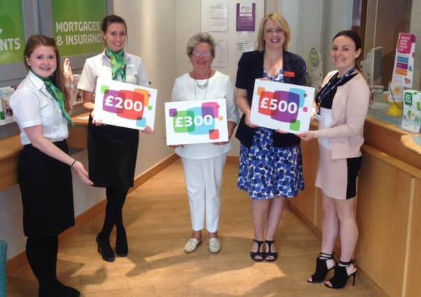 Three charities in Portsmouth - the Rowans Hospice, the Rocky Appeal and Portsmouth Autism Support - have received donations from Yorkshire Building Society's Charitable Foundation