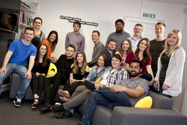 The team from digital marketing agency Koozai in Sarisbury Green