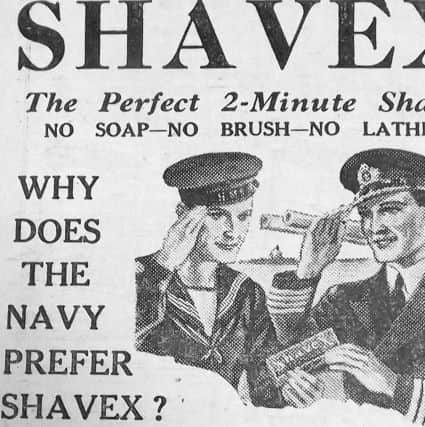 Can any of you senior members of the Royal Navy remember using Shavex?
