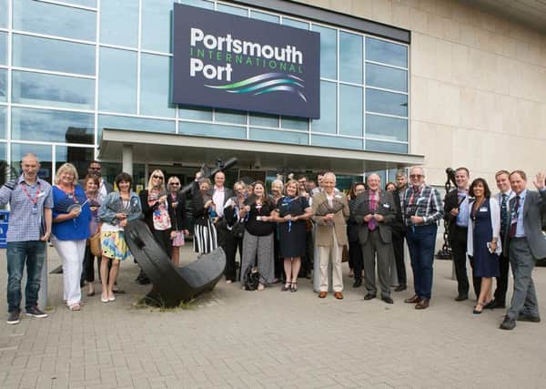 Travel agents at the fourth annual CLIA Expo at Portsmouth International Port