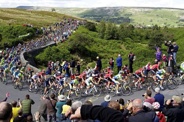 The Tour de France in Yorkshire in 2014