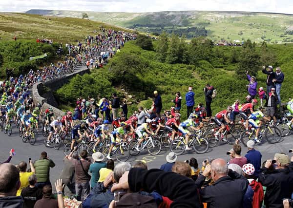 The Tour de France in Yorkshire in 2014