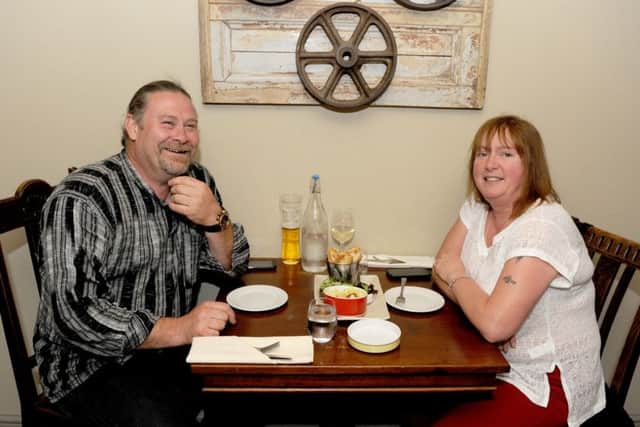 Steve and Anita Mason from Havant Picture: Sarah Standing (160931-5802)