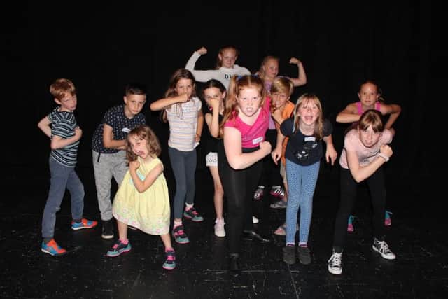 Children at the Kings Theatre Summer School