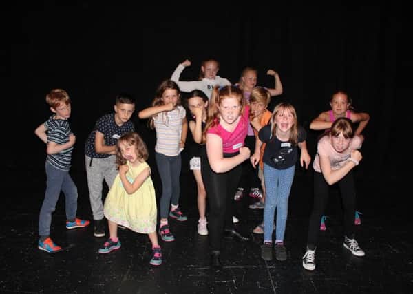 Children at the Kings Theatre Summer School