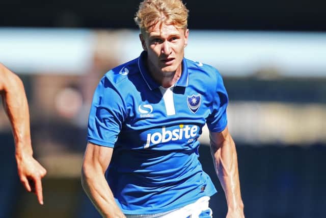 Pompey striker Michael Smith Picture: Joe Pepler