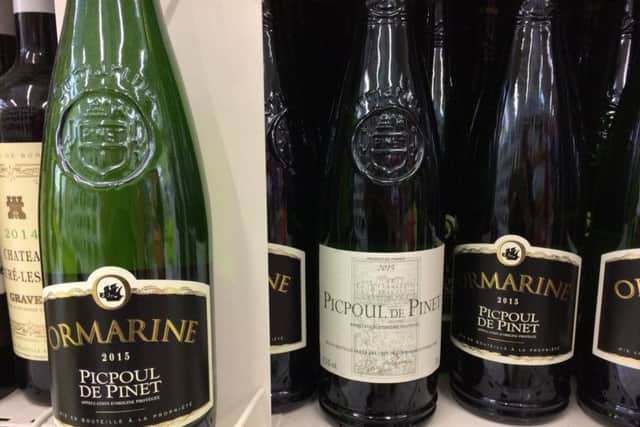 Picpoul De Pinet wine