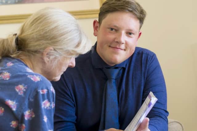Dean Samber, care agency manager at The Rowans Hospice