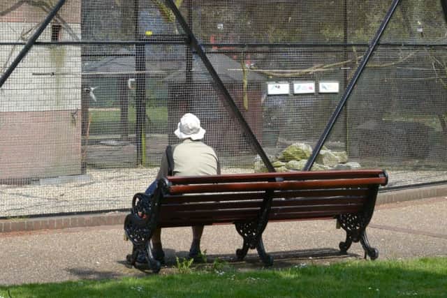 The aviary in Victoria Park