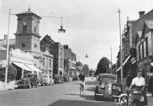 A quiet time in Waterlooville when the A3 London Road used to pass though.