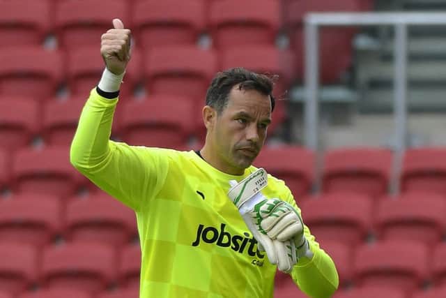 New Pompey keeper David Forde Picture: Neil Marshall