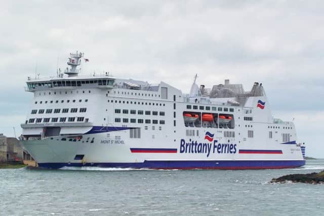 Brittany Ferries' Mont St MichelPicture: Tony Weaver