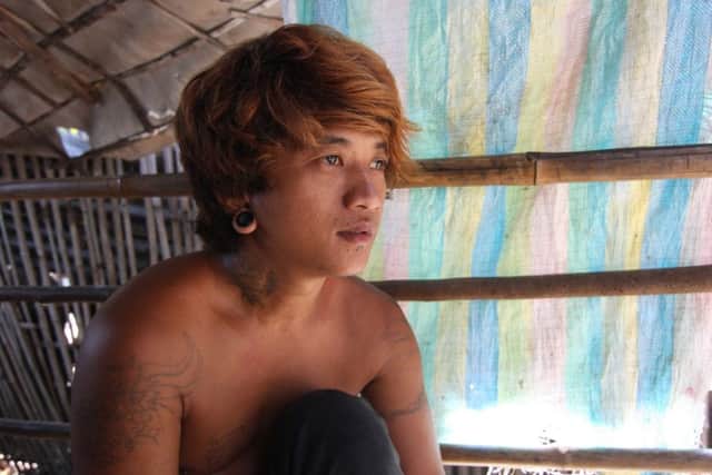 One of the 'sea slave' fishermen rescued by Labour Rights Promotion Network