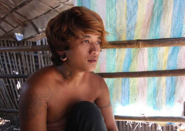 One of the 'sea slave' fishermen rescued by Labour Rights Promotion Network