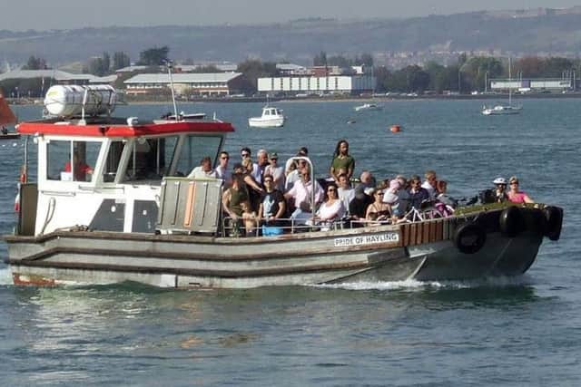 The Hayling Ferry is relaunching tomorrow
