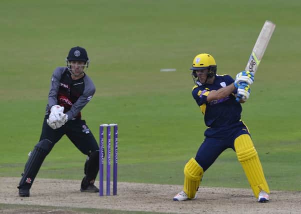 Will Smith top scored for Hampshire with 59. Picture: Neil Marshall
