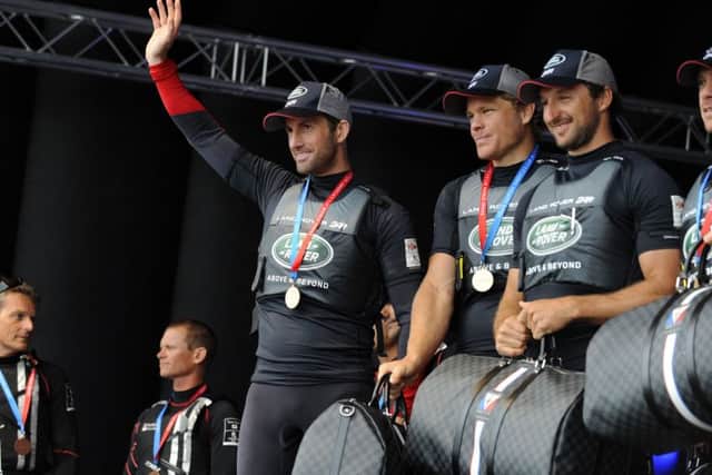 America's Cup event on Southsea seafront on Sunday  Picture by: Malcolm Wells (160724-4177)