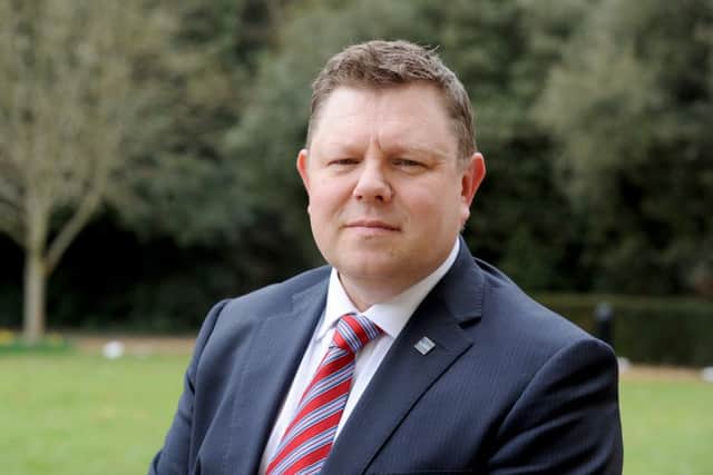 6/4/2016 (BF)John Apter, chairman of Hampshire Police Federation.Picture: Sarah Standing (160563-567) PPP-160604-155352001