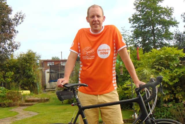 Chris Short rode 100 miles  in memory of Gary Mansbridge