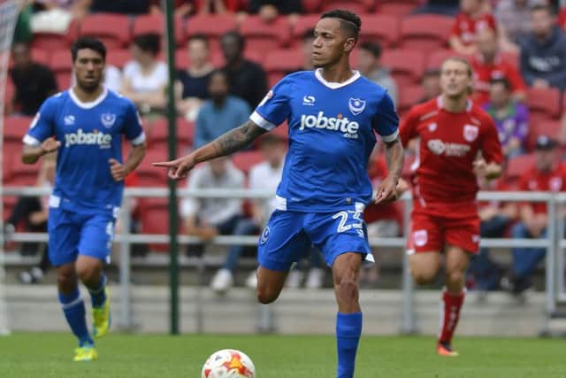 Pompey winger Kyle Bennett Picture: Neil Marshall
