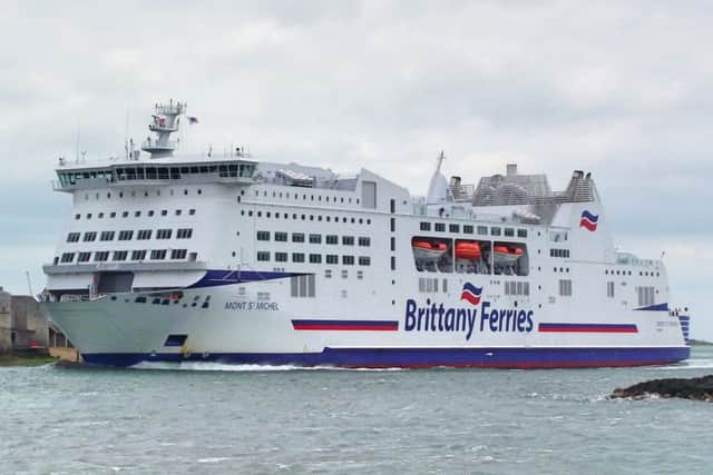 Brittany Ferries' Mont St Michel
Picture: Tony Weaver