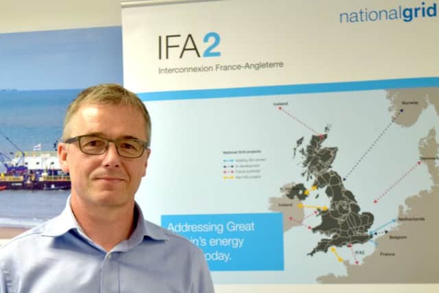 Morris Bray, who led the development of National Grid's IFA2 projectPicture: Loughlan Campbell