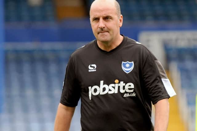 Pompey boss Paul Cook