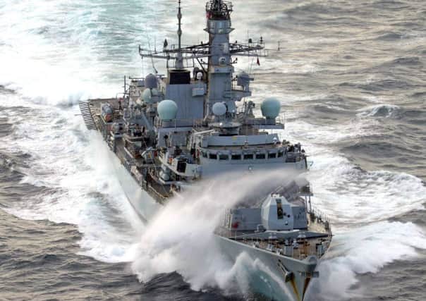 The Royal Navy will direct the international effort to stifle terrorist activity in the Indian Ocean from next month.

A battle staff from HMS Excellent in Portsmouth will head to the Gulf to take charge of Combined Task Force 150, policing more than two million square miles of sea on the lookout for vessels smuggling weapons and drugs which either fund or support terrorism.

Earlier this month the Royal Australian Navys frigate HMAS Darwin bagged a sizeable weapons haul on a dhow  nearly 2,000 AK47 rifles, 100 rocket-propelled grenades, mortars, machine-guns will now never reach the hands of fundamentalists. In February HMAS Melbourne scored her fifth drugs bust, seizing around Â£20m of heroin; the proceeds of illegal narcotics are known to fund terrorism.

The British-led staff  personnel from the Royal Navy will be joined by RAF and Royal Marines, plus officers from NATO and regional navies  have gone through a thorough combined assessment at their headquarters on Whale Island to prove they are ready to