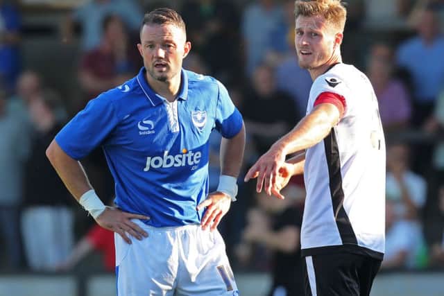 New Pompey striker Noel Hunt Picture: Joe Pepler