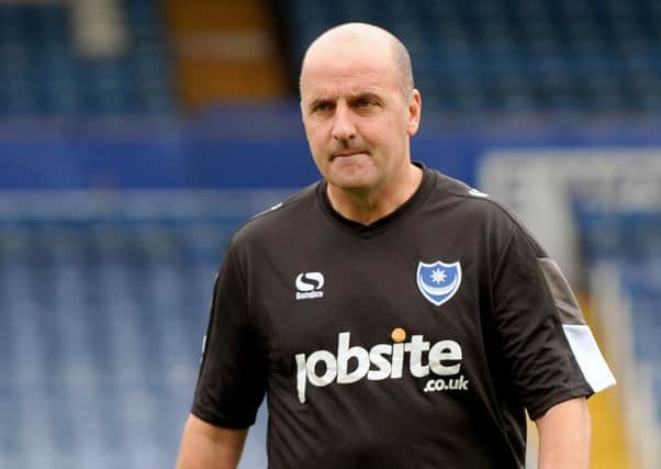 Pompey manager Paul Cook. Picture: Sarah Standing (161114-69)