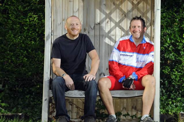 Alan Nielson, left, and Simon Tier