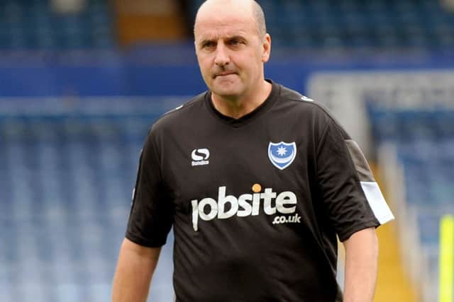 Pompey boss Paul Cook Picture: Sarah Standing