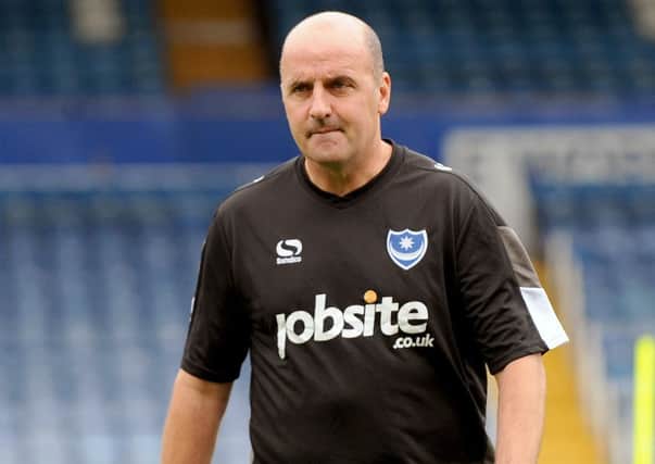 Pompey boss Paul Cook Picture: Sarah Standing