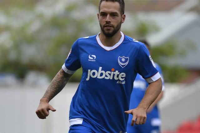 Pompey winger Milan Lalkovic Picture: Neil Marshall